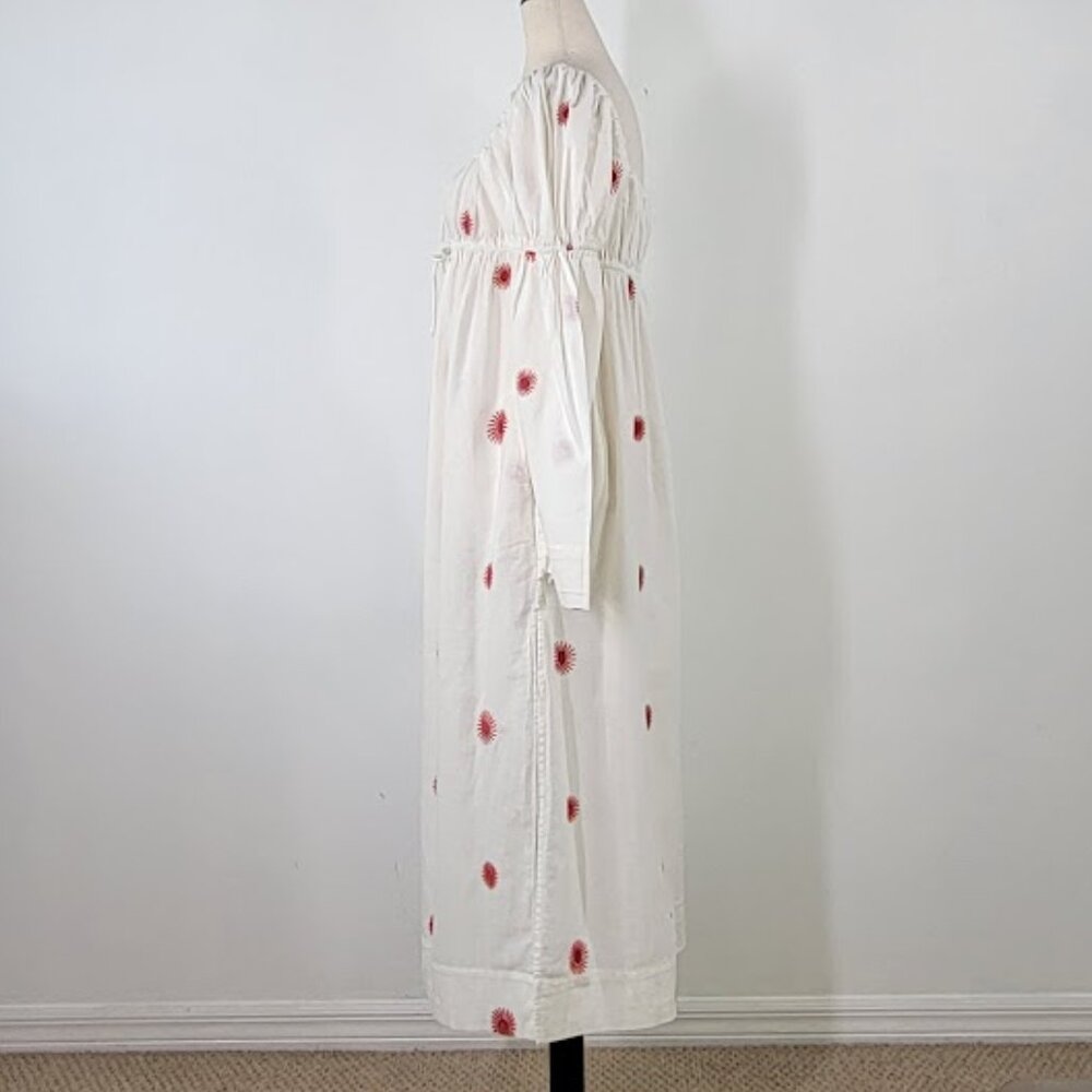 FREE PEOPLE emory embroidered midi dress Sz XS NEW - Picture 7 of 13